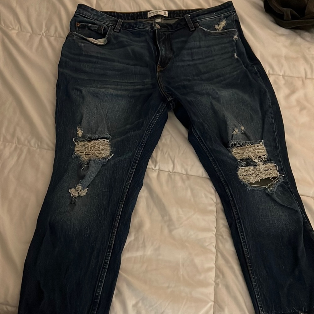 Abercrombie Curve Love Skinny High Rise Jeans